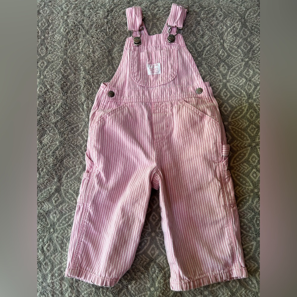 Lakin McKey Trading Co Baby Girl Overall. Size 12 months